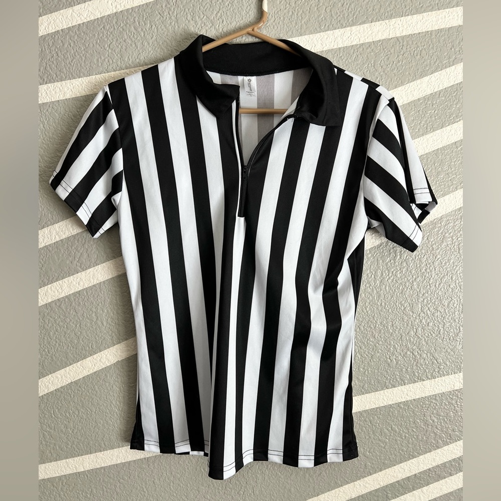 Referee Halloween or sports shirt for women